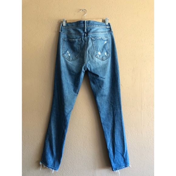 Mother - The Flirt Fray Jeans in Cold Feet - Picture 3 of 6